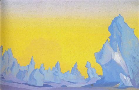 Himalayas - Nicholas Roerich - WikiArt.org