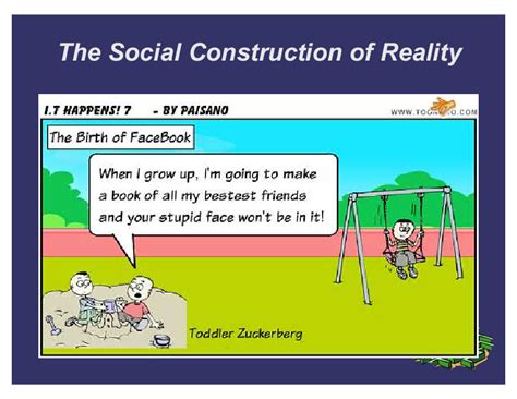 3 Steps To Constructing Social Reality - ZOHAL