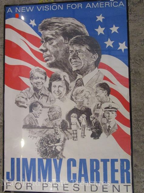 Jimmy Carter 1976 Campaign Poster | Live and Online Auctions on HiBid.com