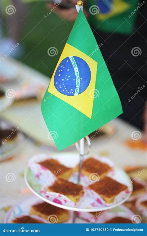 Typical Sweets of Brazilian Cuisine Called Bolo De Fuba with the Stock Photo - Image of cookie ...