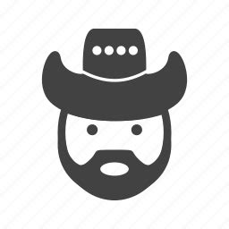 Cowboy, hat, man, people, person, stick figure, wearing icon - Download on Iconfinder