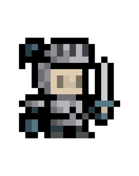 16x16 Knight Sprite by ObinSun on DeviantArt