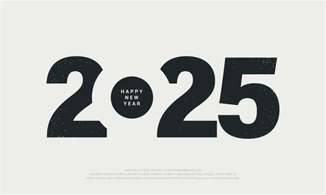 2025 Happy New Year Background Design. 31107927 Vector Art at Vecteezy