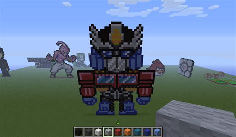 optimus prime 2 - minecraft pixel art by Rest-In-Pixels on DeviantArt