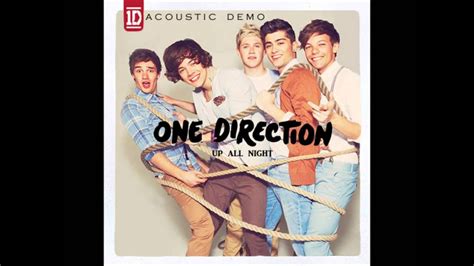 One Direction- Up All Night Acoustic Demo - YouTube