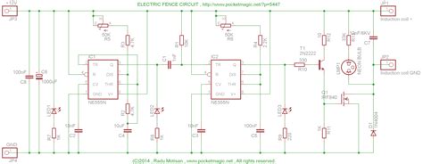 Electric Fence Circuit for perimeter protection – PocketMagic