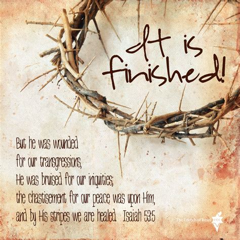 Good Friday. It is finished! Isaiah 53:5 #Bibleverse #Scripture #Bible | Good friday quotes ...