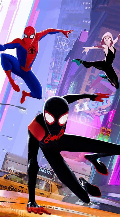 MM web swinging, into the spider-verse, miles morales, spiderman, HD ...