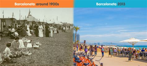 La Barceloneta Now and Then