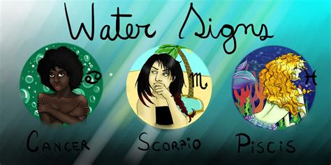 Water Signs Zodiac: Discover the Three Water Signs - Mythologian