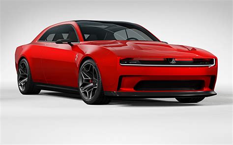 3D 2024 Dodge Charger Daytona SRT Concept Red - TurboSquid 2073224