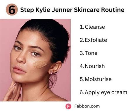 Kylie Jenner Exact Skincare Routine With Beauty Products | Fabbon