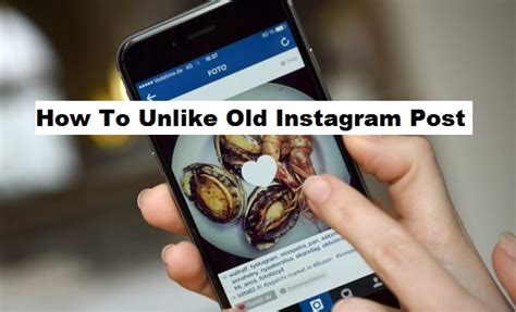 How To Unlike Old Instagram Posts