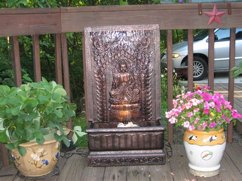 This is my calming oasis of a fountain. Love it! | Fountain, Backyard ...