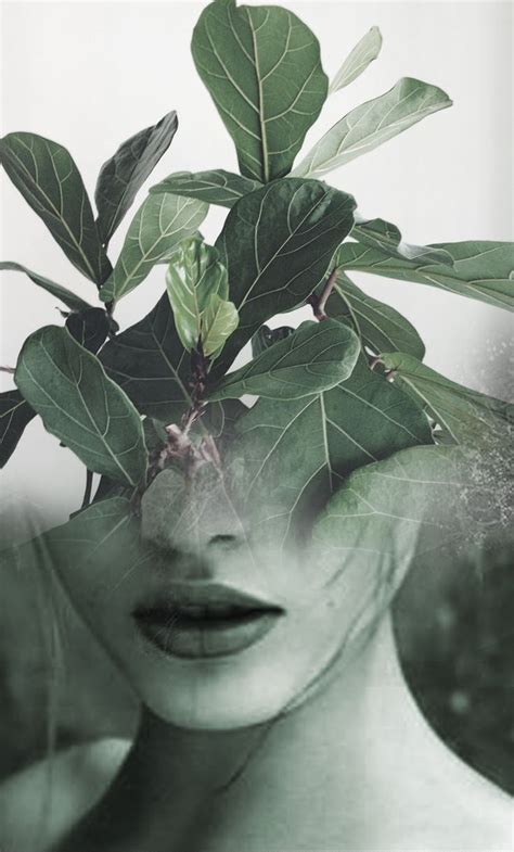 Double exposure portraits by Antonio Mora (a.k.a. Mylovt). He blends ...