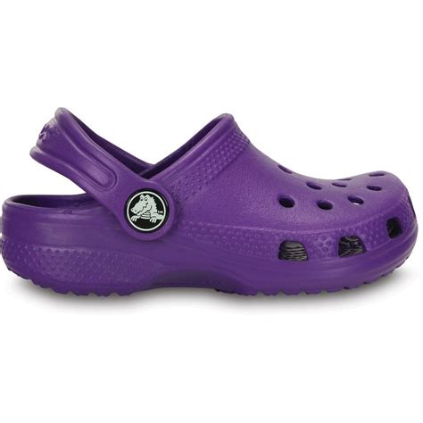 Crocs Kids Classic Shoe Neon Purple, The original kids Croc shoe - Kids ...