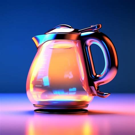 Premium AI Image | futuristic kettle