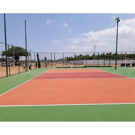 Outdoor Matte Volleyball Court Flooring Service at Rs 40/square feet in ...