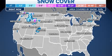 US has near record-low snow cover for mid-November