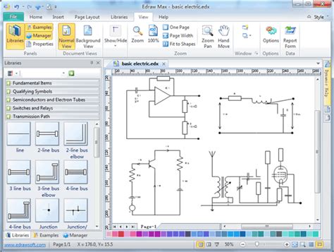 Electrical Circuit Diagram Drawing Program