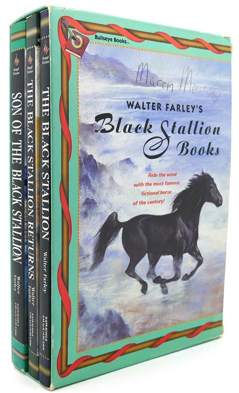 THE BLACK STALLION ANNIVERSARY BOXED SET The Black Stallion / the Black ...