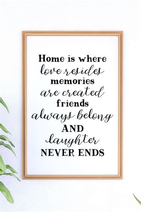 Free Farmhouse Home Decor Printables - Set of 9 Family Quotes