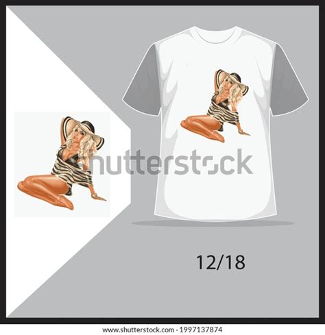 Tshirt Template Fully Editable Torn Clothes Stock Vector (Royalty Free ...