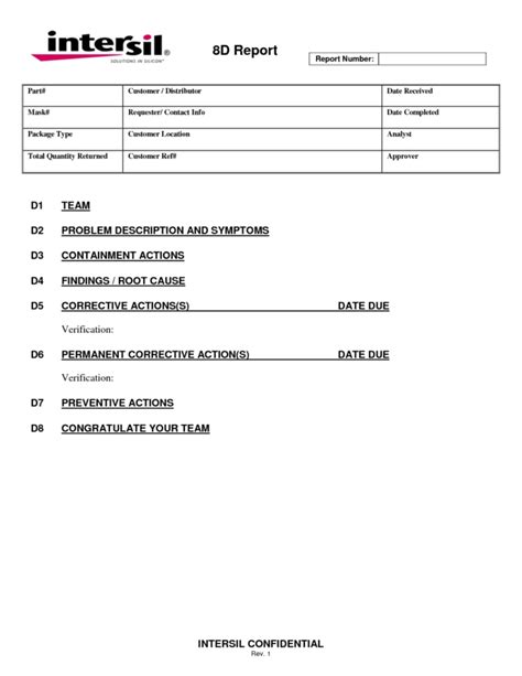 Failure Analysis Report Template – Atlantaauctionco.com