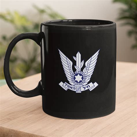 Israel Air Force Logo For Dark Colors - Israel Air Force Logo - Mugs