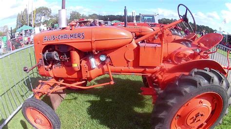 Classic Allis Chalmers Model B tractor - YouTube