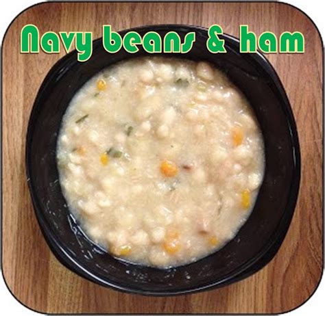 Life in Random Bits: Navy Beans & Ham {recipe}