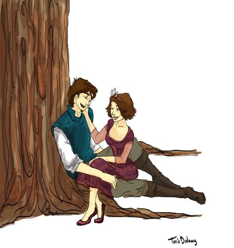 Eugene and Rapunzel by Dralamy on DeviantArt