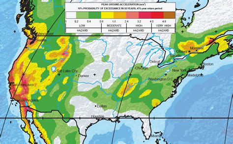 Seismic Zone Map California | secretmuseum