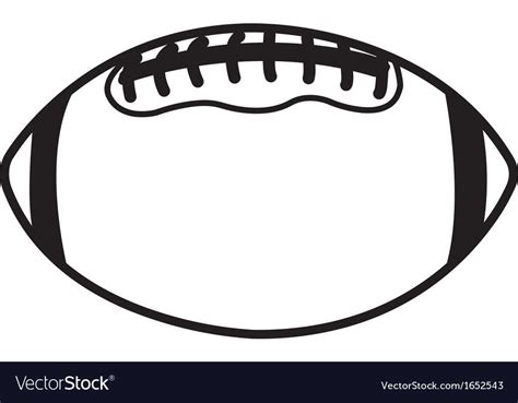 Football ball Royalty Free Vector Image - VectorStock , #spon, #Royalty, #ball, #Football, #Free ...