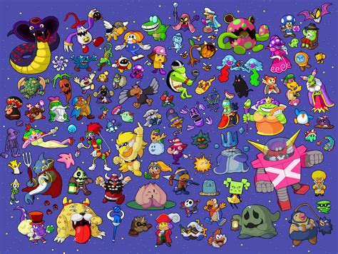 Mario RPG characters Mural by Springetter on DeviantArt