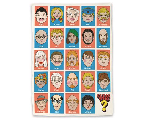 Guess Who Character Sheets in 2021 | Stationery, Cards, Activities for kids