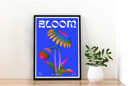 Bloom | Poster Series on Behance