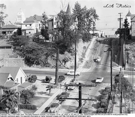 Bunker Hill, ca. 1950s. Source: The Getty Research Institute Bunker Hill Los Angeles, Los ...