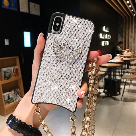 Luxury Bling Glitter Phone Case For iPhone X XS Max XR 7 8 6 6s Plus ...