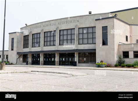 Kitchener Memorial Auditorium. Kitchener Ontario Canada Stock Photo - Alamy