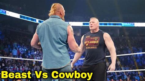 Brock Lesnar Vs Brock Lesnar ! Beast Vs Cowboy ! - YouTube