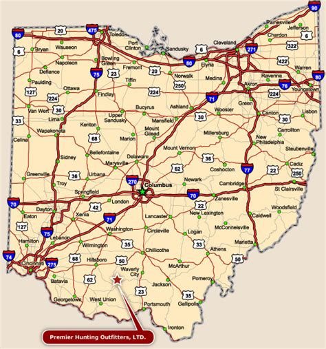 Ohio Map