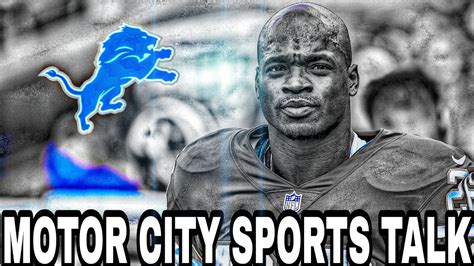 Detroit Lions Sign RB Adrian Peterson to a 1 Year Deal!!! - YouTube