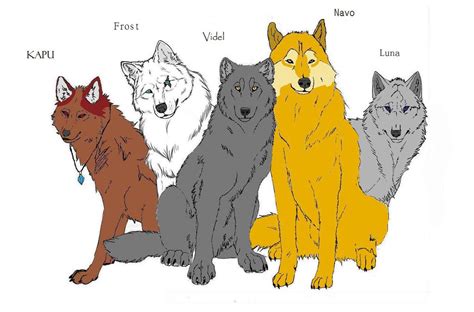 Pack Of Wolves Drawing at GetDrawings | Free download