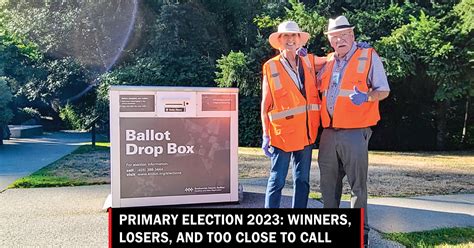 Primary Election 2023: Winners, losers, and too close to call - Lynnwood Times