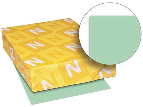 Wausau Paper 49161 Exact Index Card Stock, 90 lbs., 8-1/2 x 11, Green, 250 Sheets/Pack - Newegg.com