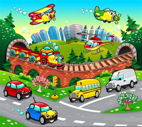 Cartoon Cars Wallpapers - Wallpaper Cave