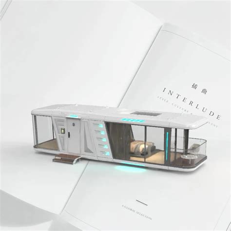 38 Square Meter Capsule Homes Models/Modern Luxury Mobile House Etong T40PF - Space Capsule and ...