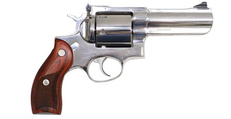 Ruger Redhawk 44 Rem Mag Stainless Revolver with 4 Inch Barrel ...