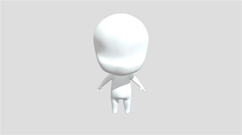 Chibi Base Mesh.BLENDER - Download Free 3D model by Eswaran ...